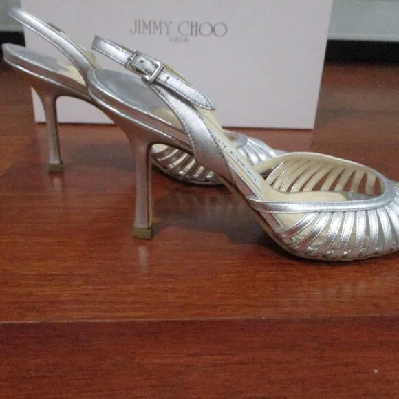 Jimmy Choo Carpretto Slingback Shoes - Picture 7 of 12